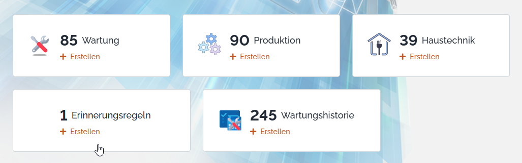 Anlagen & Wartungen